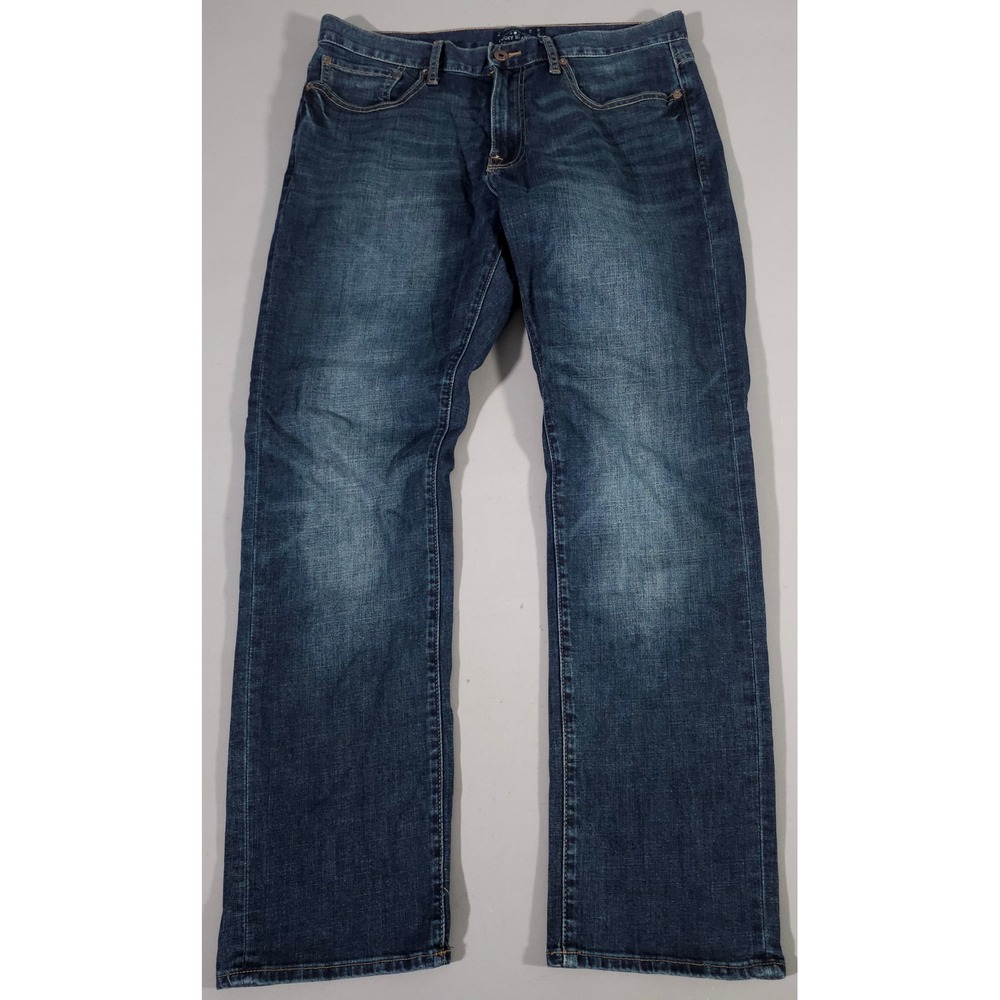 Lucky Brand 410 Athletic‎ Fit Jeans Mens 33x32 Dark Wash Blue Stretch Denim